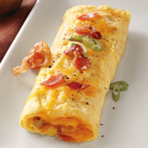 Bacon N Cheese Omlette Platter